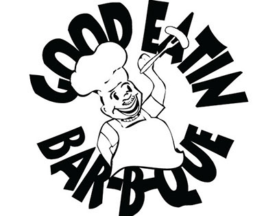 Barbeque logo and menu