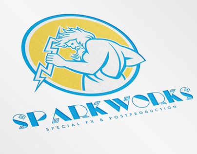 Sparkworks Special Fx and Post Production Logo