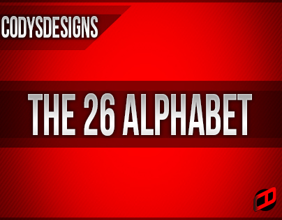 The 26 Alphabet