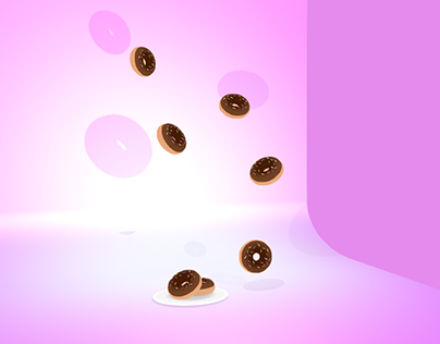 3D Donut Stageing