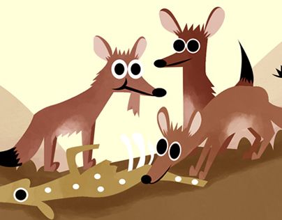 Wildlife Week Illustrated Web Banner for Nat Geo