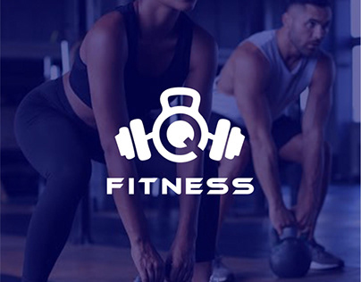 Q Fitness logo design