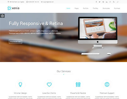 Xenia WordPress Theme 