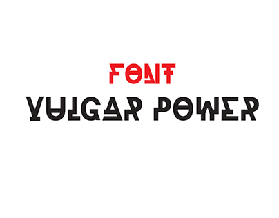 Font - Vulgar Power