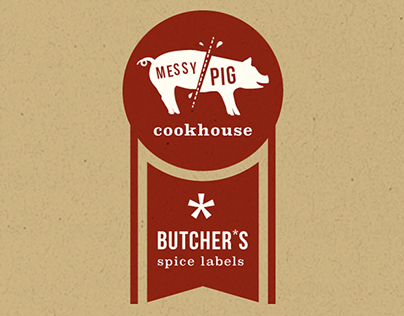 "Messy Pig" — Spice Labels