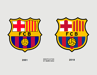 Propuesta de modificación del escudo del FC Barcelona