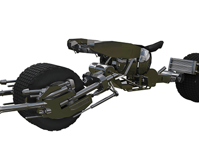 Project thumbnail - Batpod 3D model