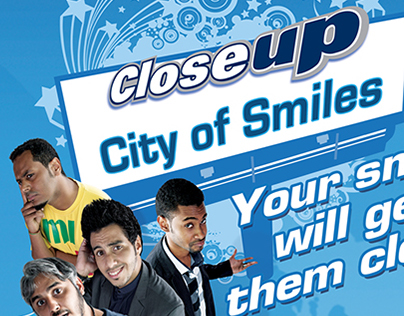 Close Up City of Smiles Activation - GOLD EFFIE AWARD