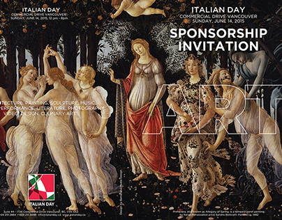 Barcelona Media Design / Italian Day Sponsorship Invite