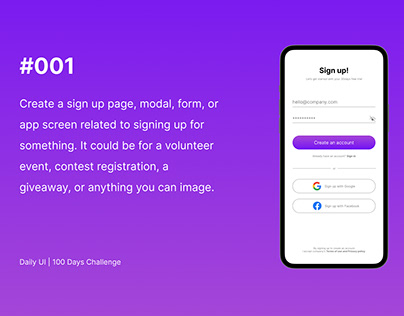 Daily UI 100Day Challenge