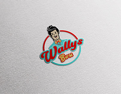 Logotipo para restaurant retro Wallys