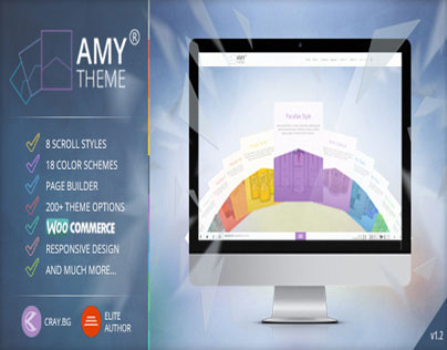 AMY Theme – Creative Multi-Purpose WordPress Theme