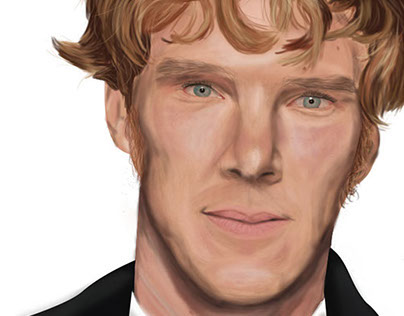 Benedict Cumberbatch: Digital Painting Practice
