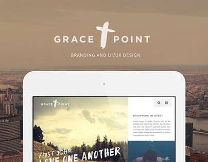 Grace Point Church UI Design