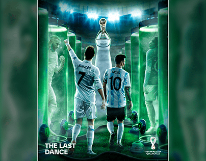 Manipulation style sports poster for the World Cup