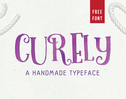 Curely - Free Typeface