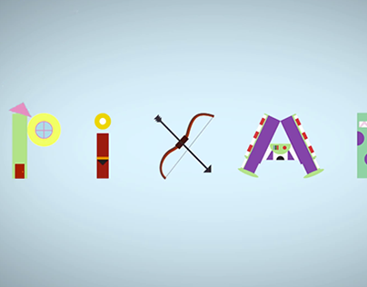 PIXAR Animated Typeface (PIXART)