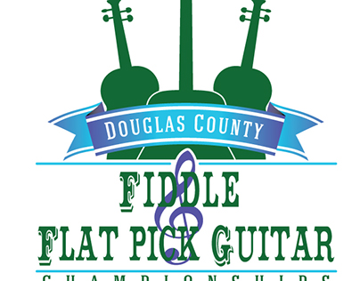 Fiddle & Flat Pick Guitar Championships Logo
