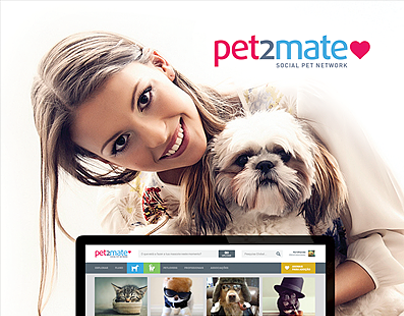 PET2MATE - Connecting Pets&People / Website
