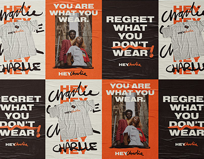 Project thumbnail - Hey Charlie - Identity Design