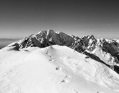 Winter High Tatras - Slavkovsky stit and way to Gerlach