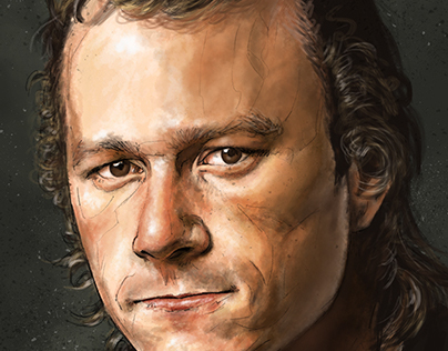 Portrait of Heath Ledger