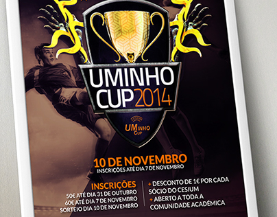 CeSIUM - UMinho CUP 2014 // Print Design