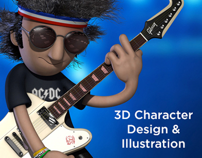 3D Character Design & Illustration