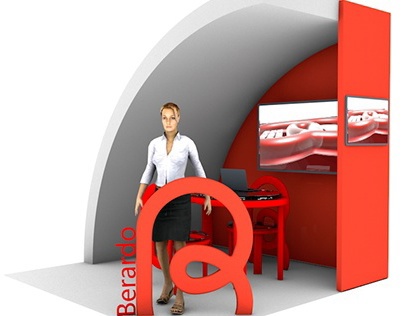 Berardo Mobile 3D (App Logo and Stand Design)