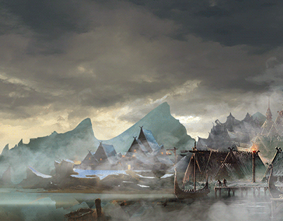 Viking village