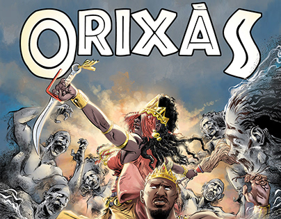 ORIXÁS-OS NOVE EGUNS (ORIXÁS-THE NINE EGUNS-comic book)