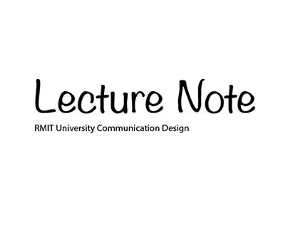 Lecture Note Y3 Sem1+Sem2