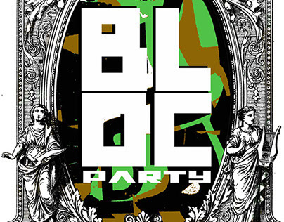 Bloc Party fan club show posters