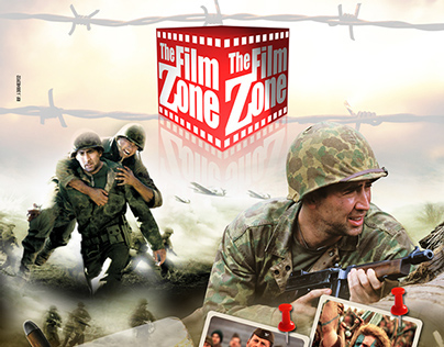 The Film Zone- branding poster.