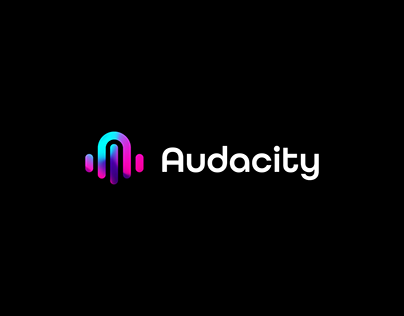 Audacity Redesign Mock Project | Practicing Logo Design