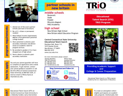 TRiO Educational Program Brochure
