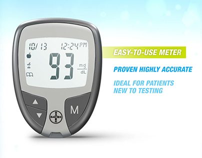 Diabetes Testing Device Renders and Animations