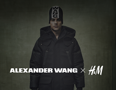 Alexander Wang X H&M Web Design