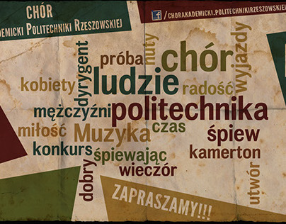 Projekt plakatu dla Politechniki Rzeszowskiej