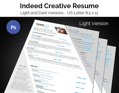 Indeed Creative Resume