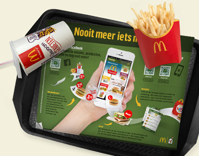 McDonalds Tray insert design