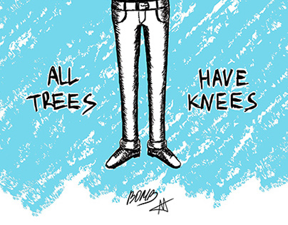 Trees with knees poster