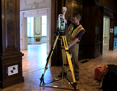 3D Scanning the Carnegie Mansion