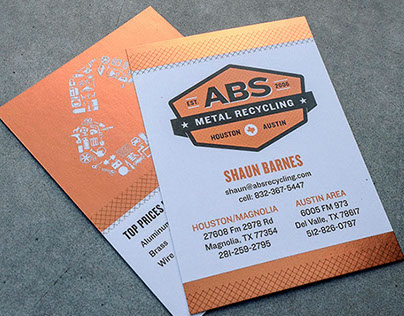 ABS Metal Recycling Brand Identity