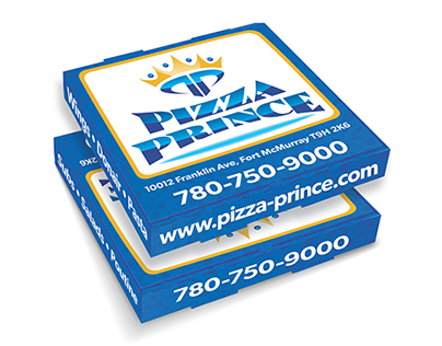 Pizza Prince - Pizza Box Design