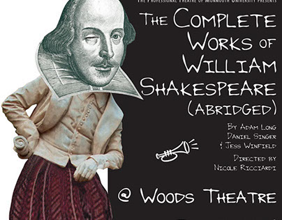Complete Works of William Shakespeare theater poster