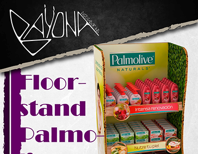 Floorstand Palmolive Naturals