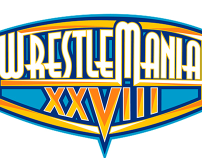 WWE WrestleMania Logo Design