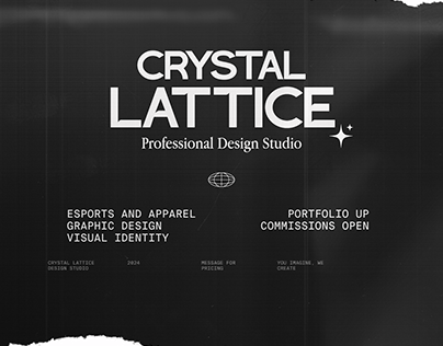 Crystal Lattice Design Studio Art Direction