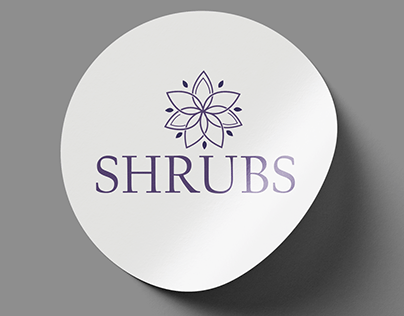 Shrubs Logo and Package Design